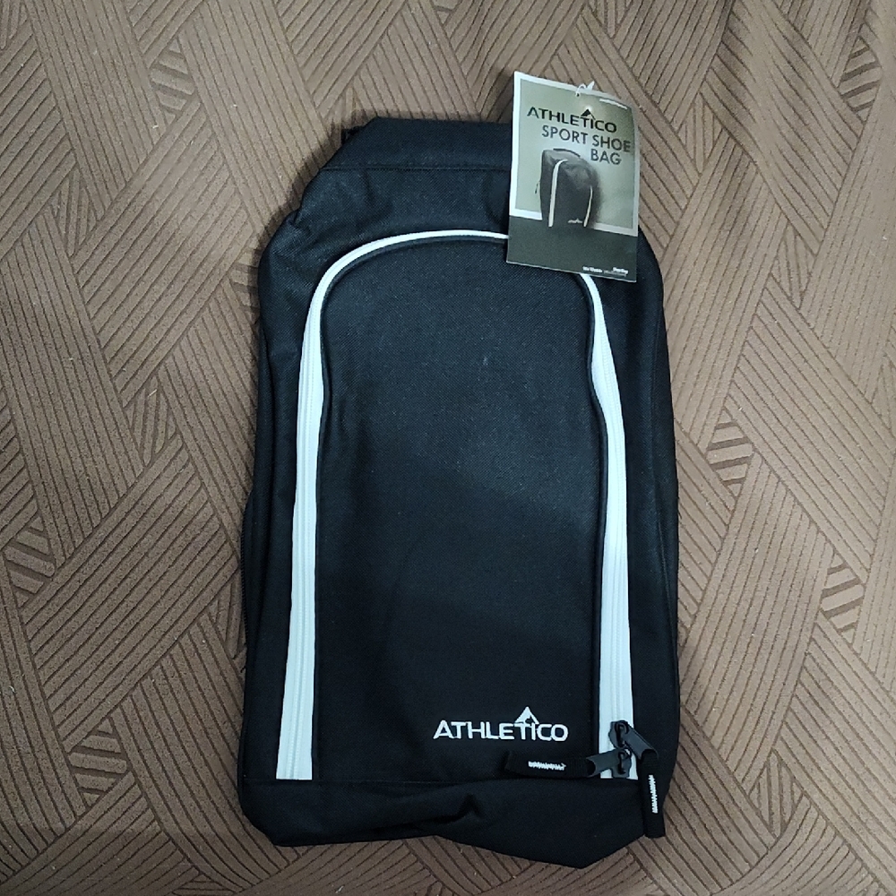 Athletico Black Sport Shoe Bag